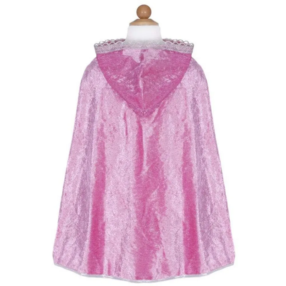 Diamond Sparkle Cape- Pink 3-4Y