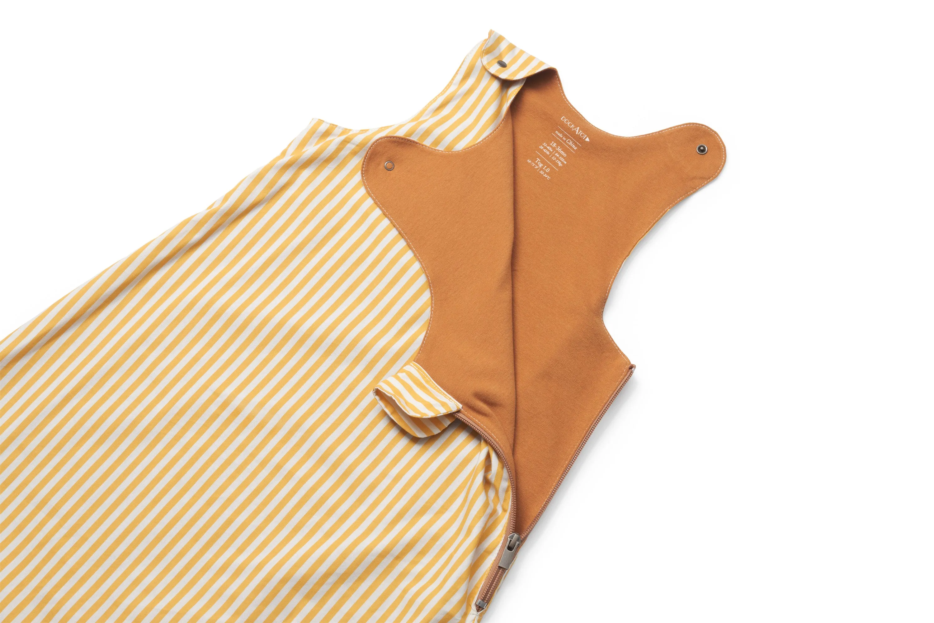 DockATot Romper - Golden Stripe