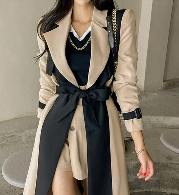 Elegant Long Trench Coat