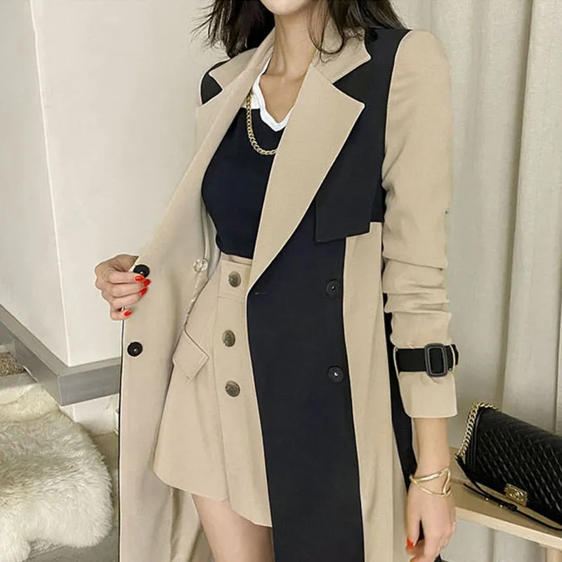 Elegant Long Trench Coat