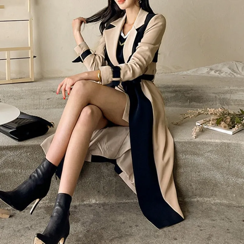 Elegant Long Trench Coat
