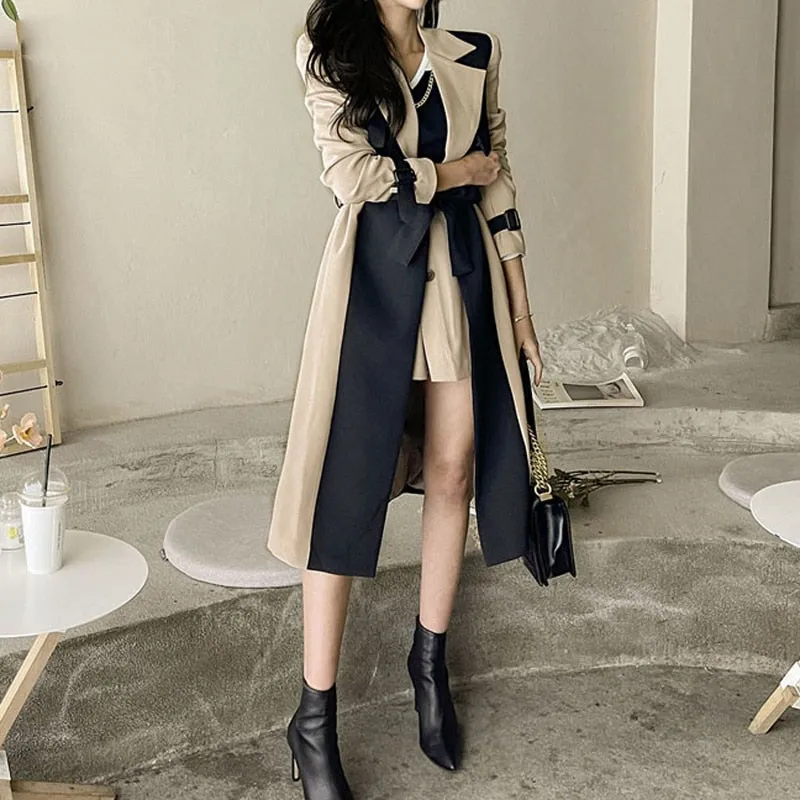 Elegant Long Trench Coat