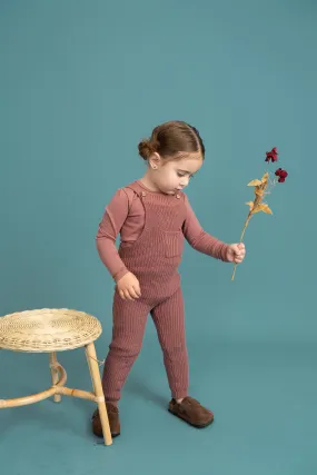 Elle & Boo Overall Knit Set