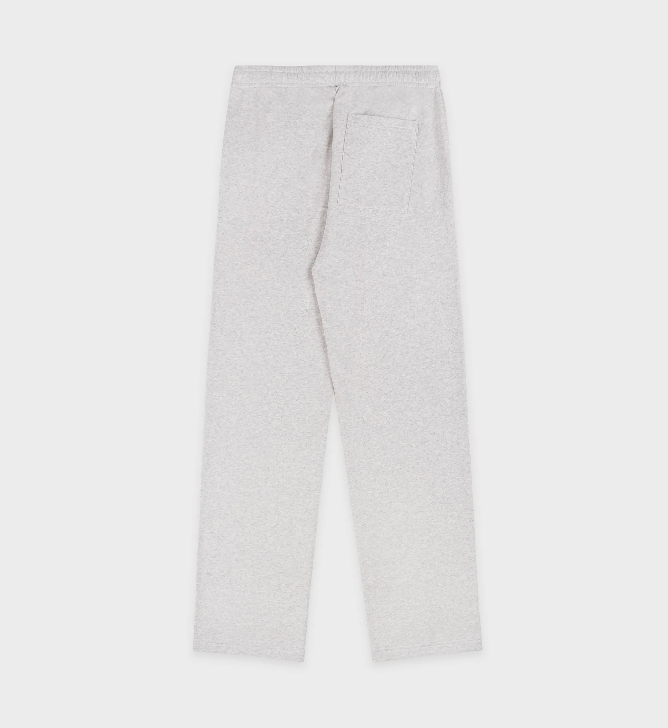 Emblem Straight Leg Sweatpant - Heather Gray/Navy
