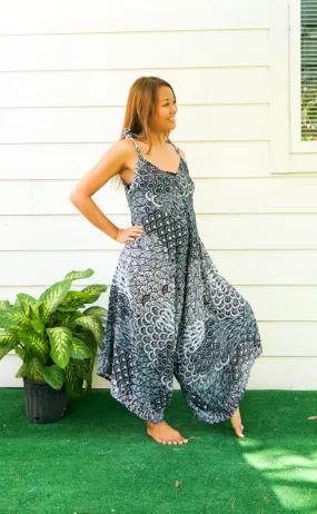 Enchanted Peacock Boho Jumpsuit