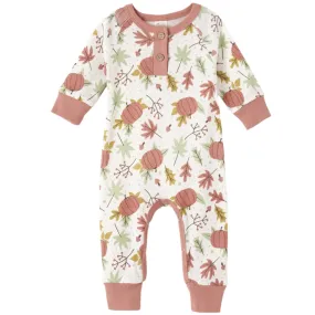 Fall Harvest Henley Bamboo Romper