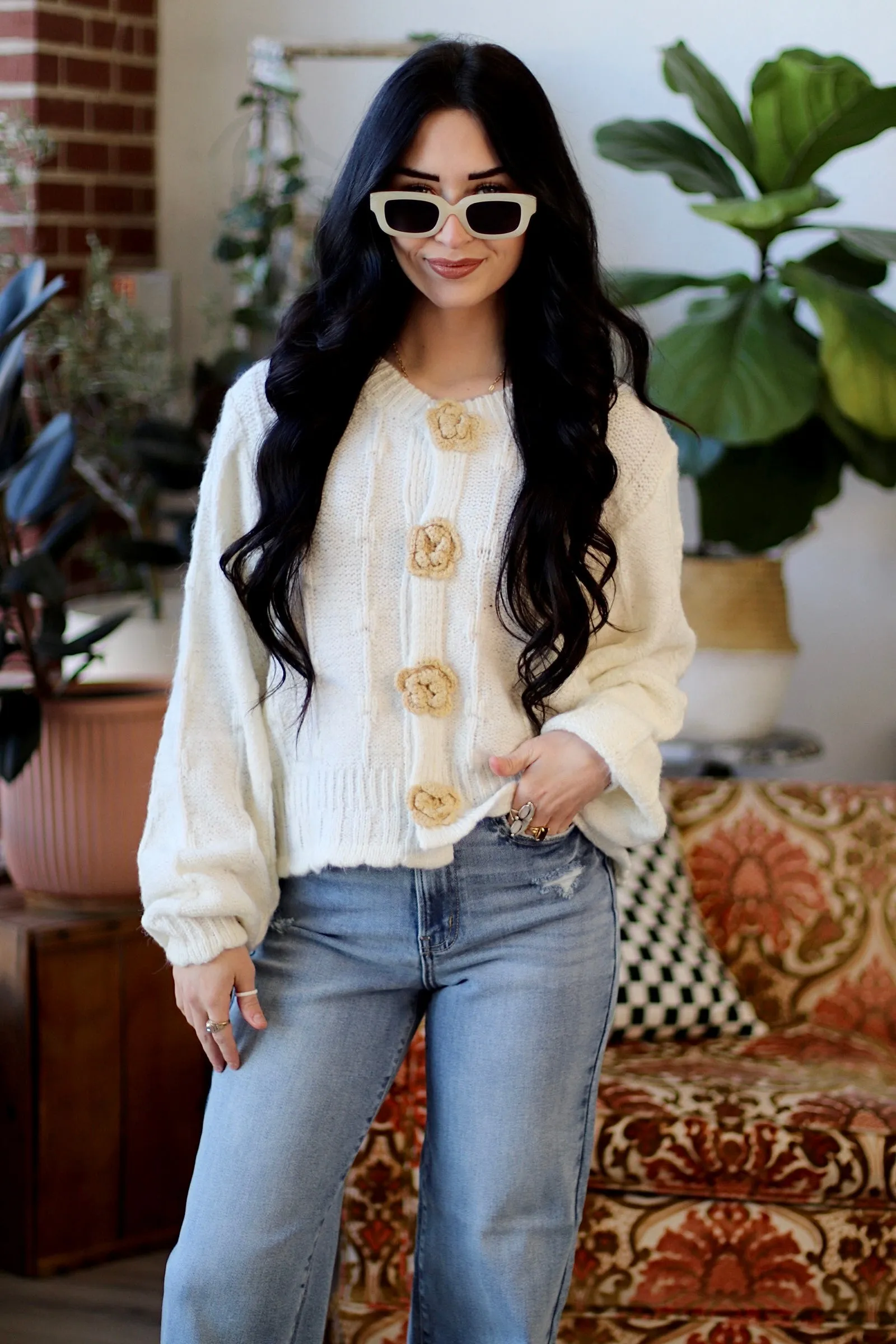 Farren Floral Cardigan
