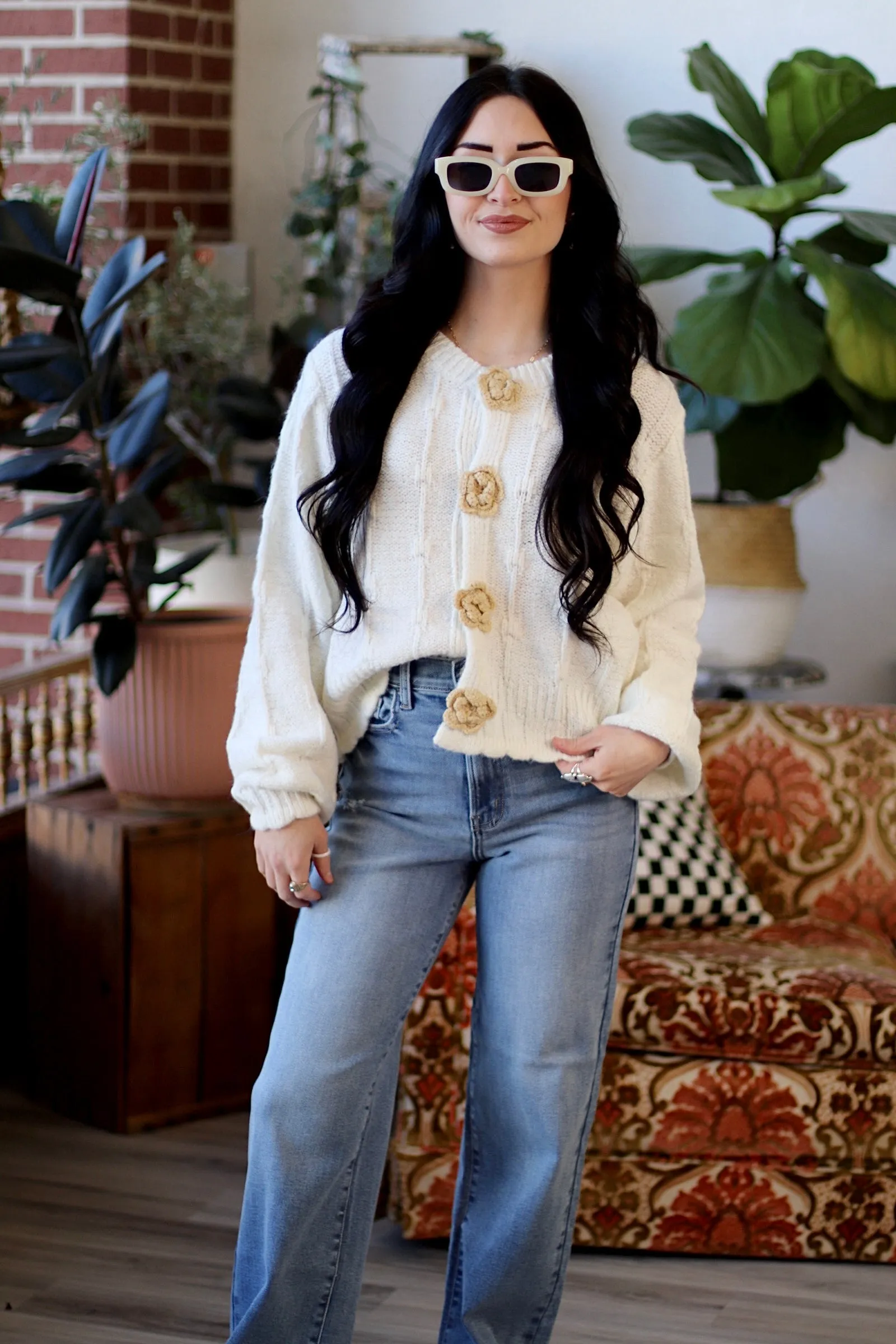 Farren Floral Cardigan