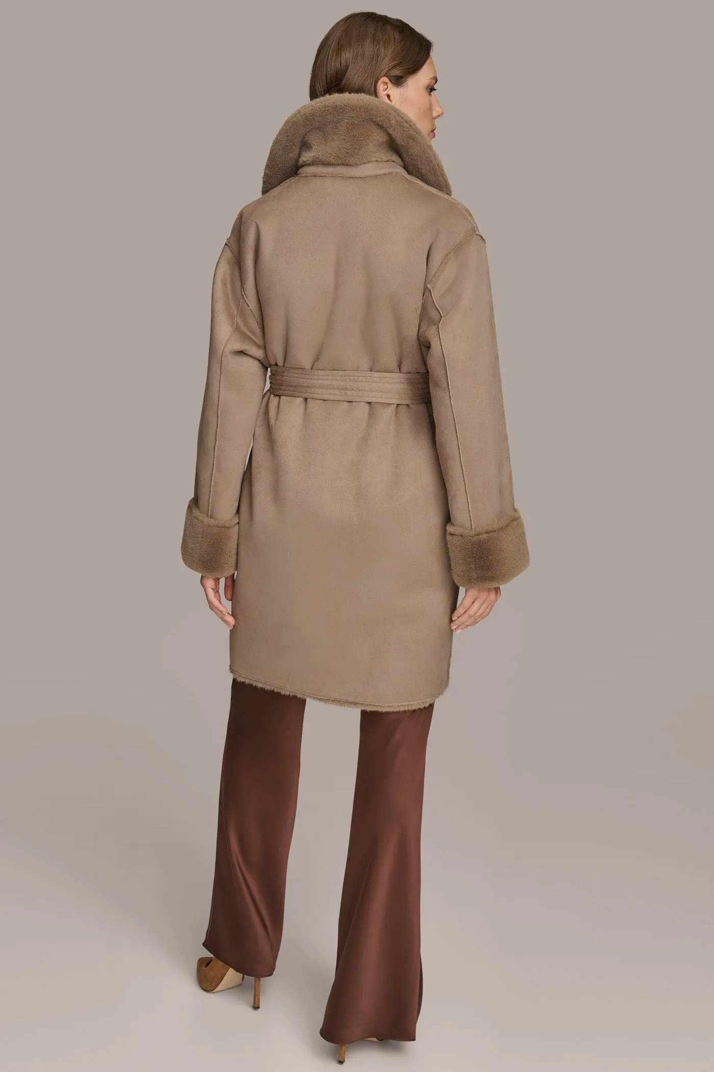 FAUX SHERPA JACKET