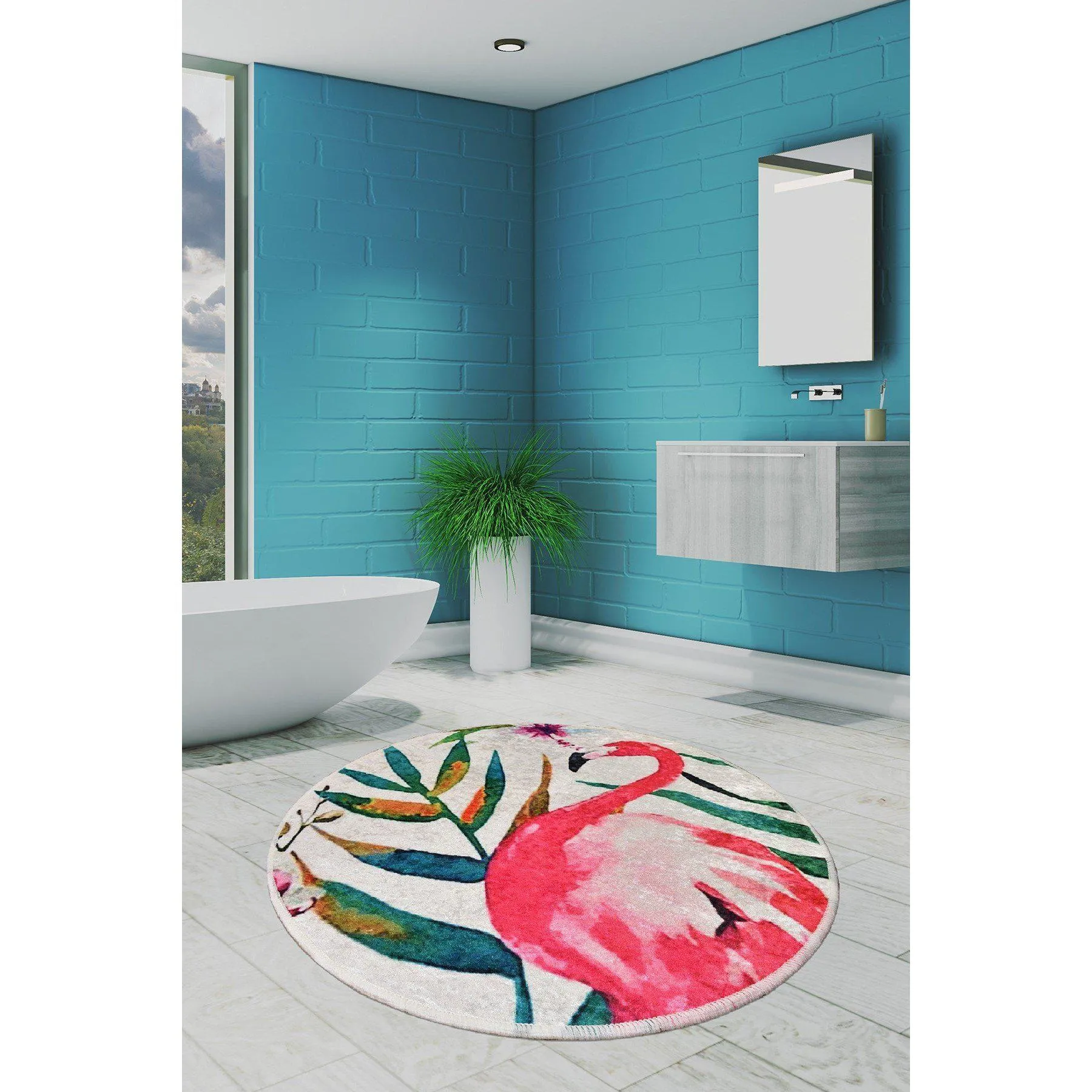 Flam (140)  Bath Mat