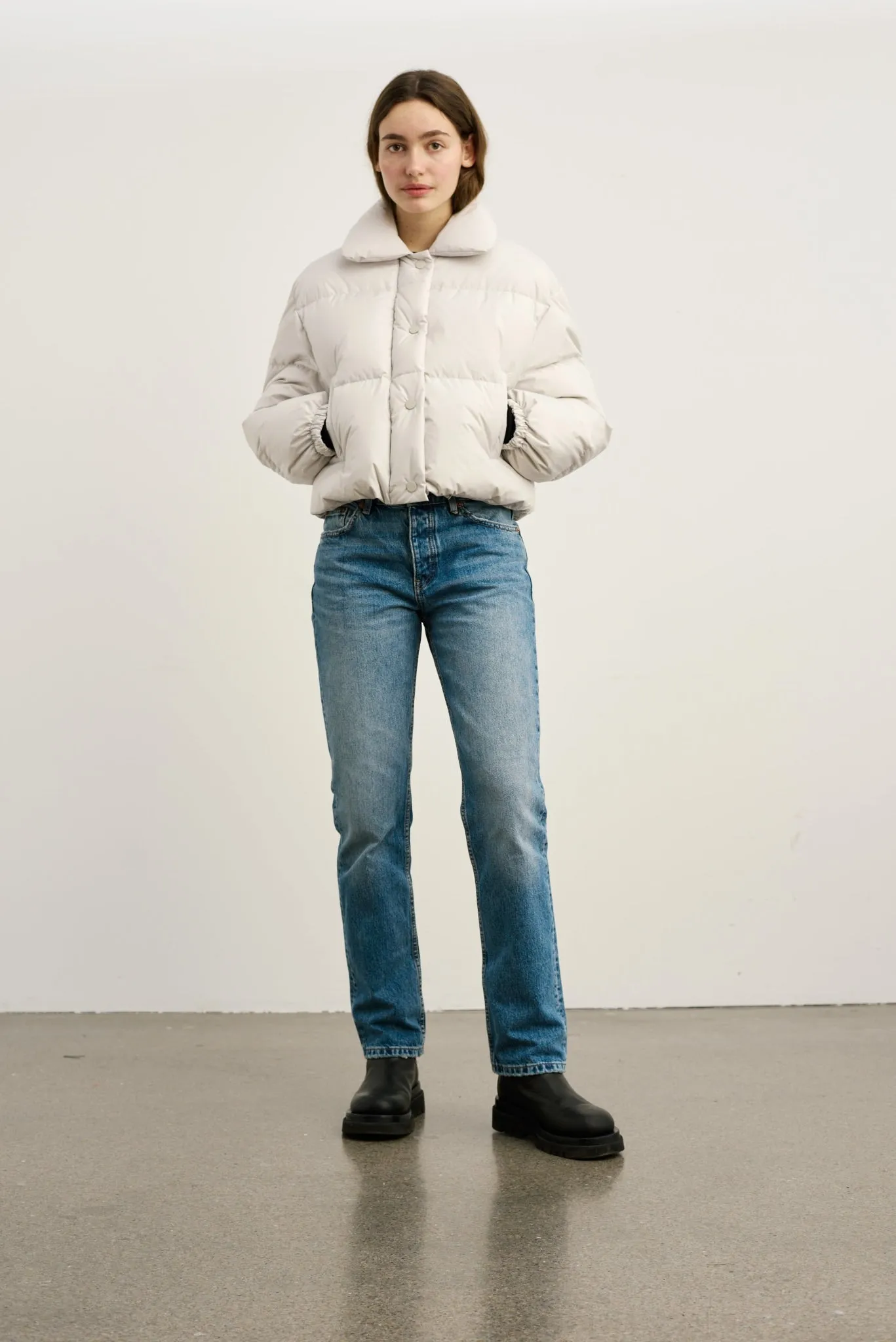FREDERIKKE JACKET - LIGHT GREY