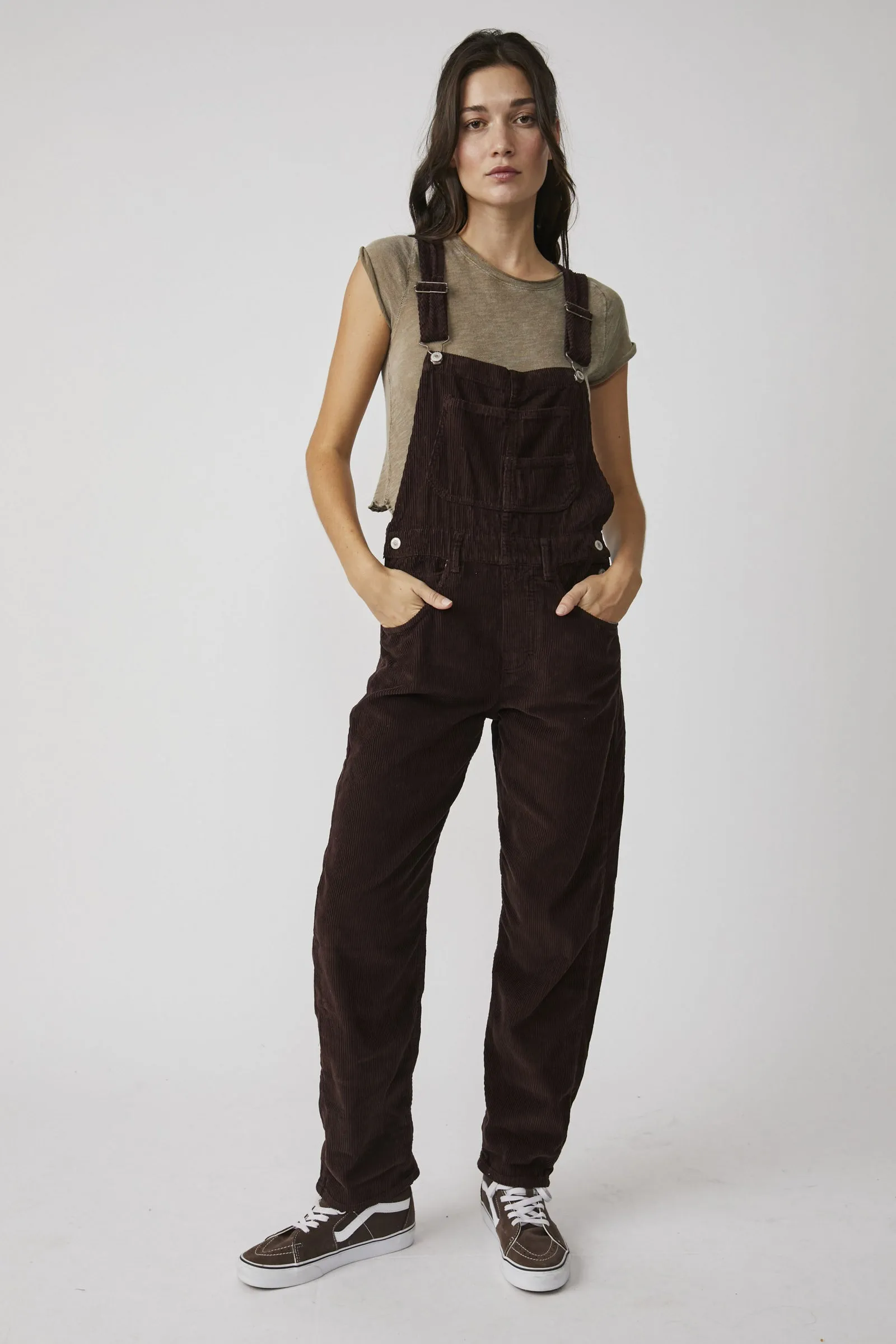 Free People Ziggy Cord Overall