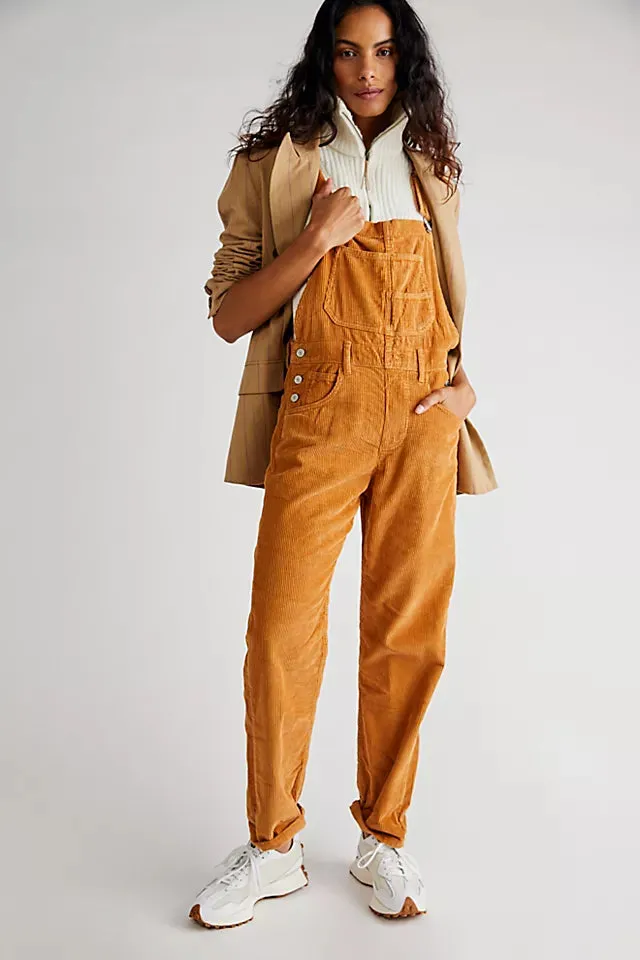 Free People Ziggy Cord Overall