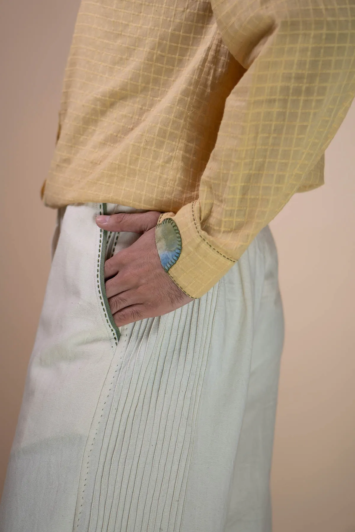 Front Slit Kora High-Waist Pants