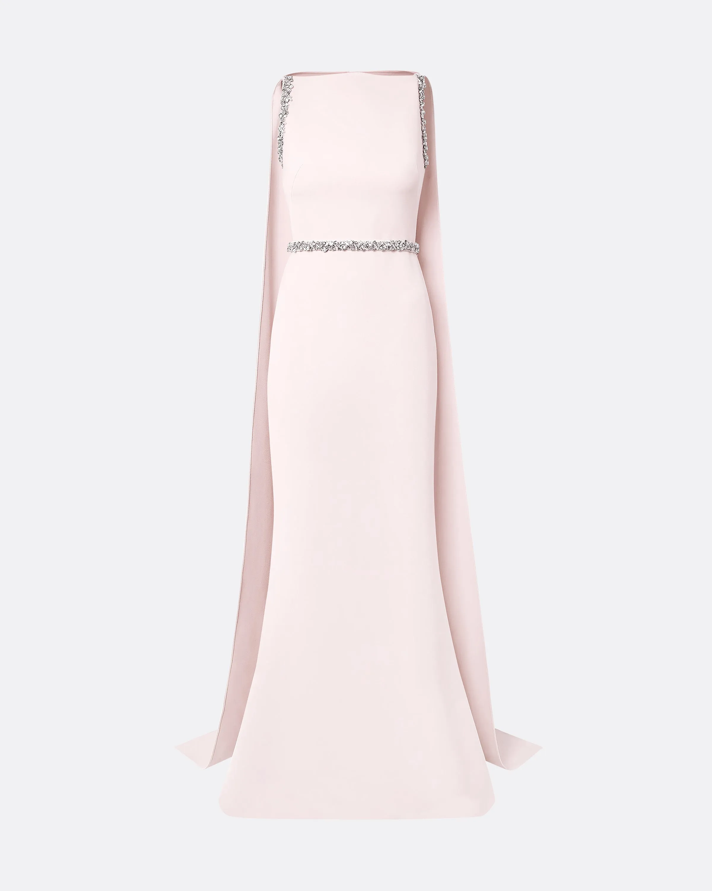 Ginevra Barely Pink Long Dress