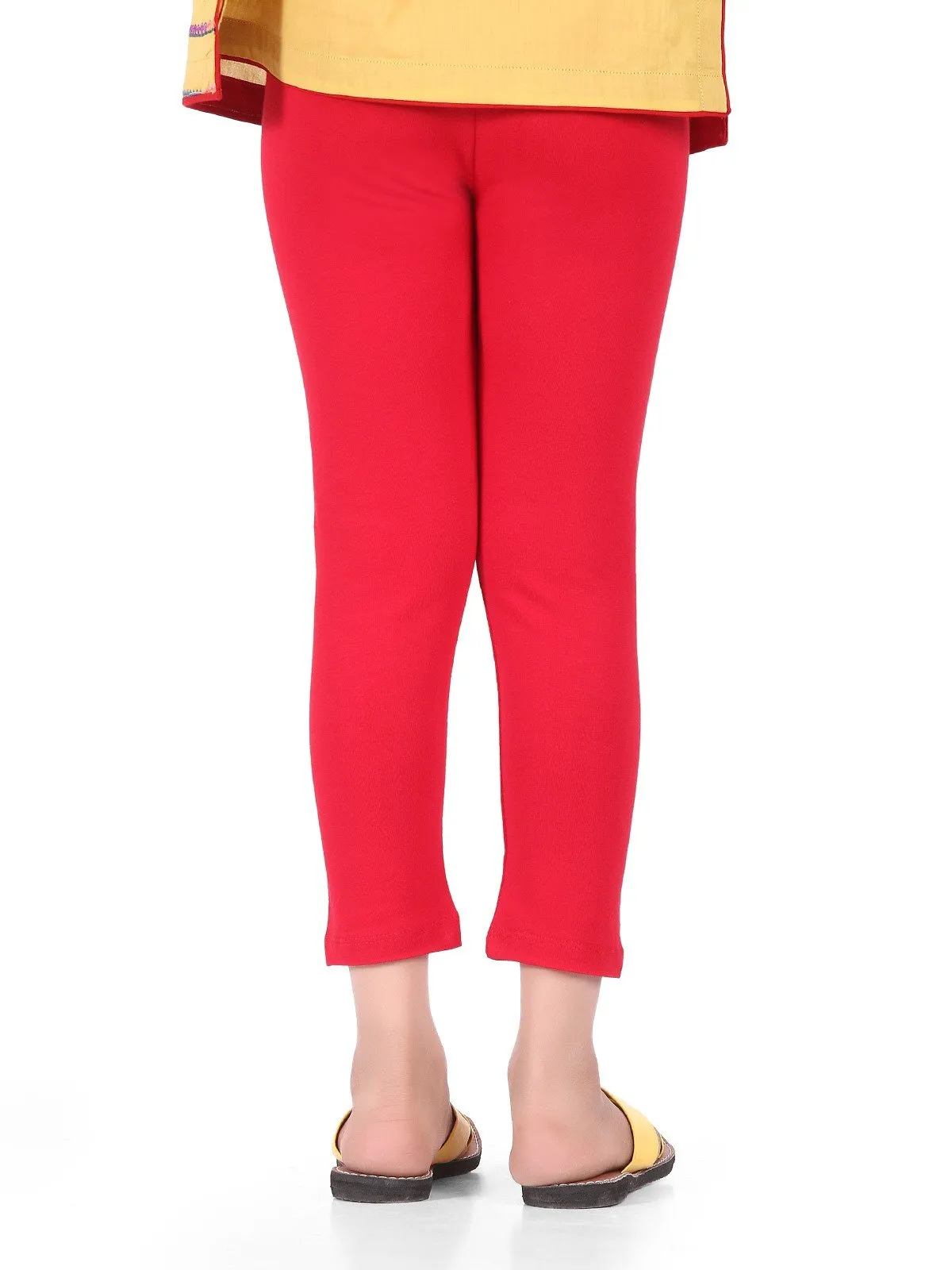 Girl's Red Basic Tights - EGBT22-75404