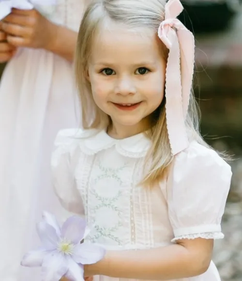 Girls Vintage Bloom Dress, 3M-8Y