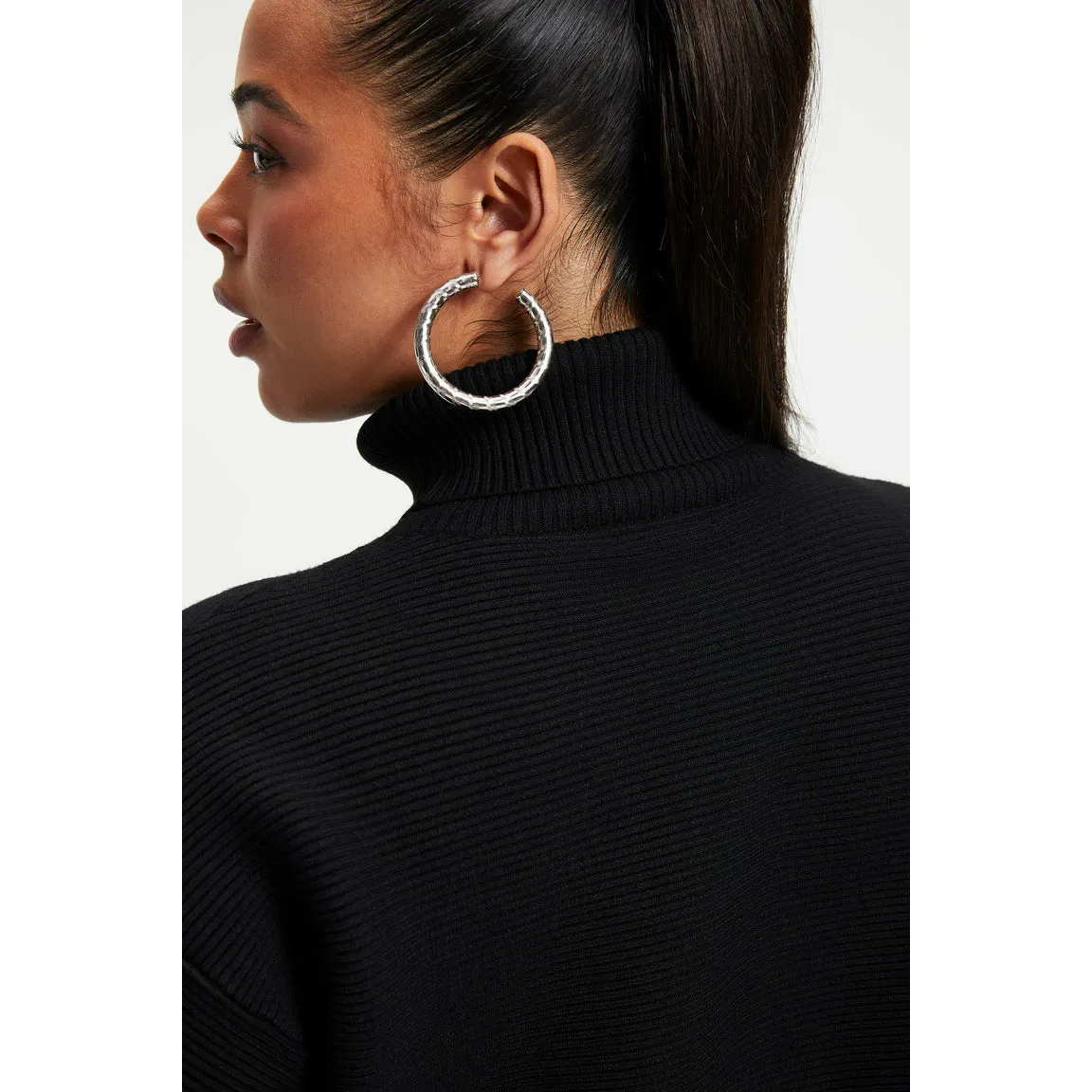 Good American Forever Cropped Turtleneck