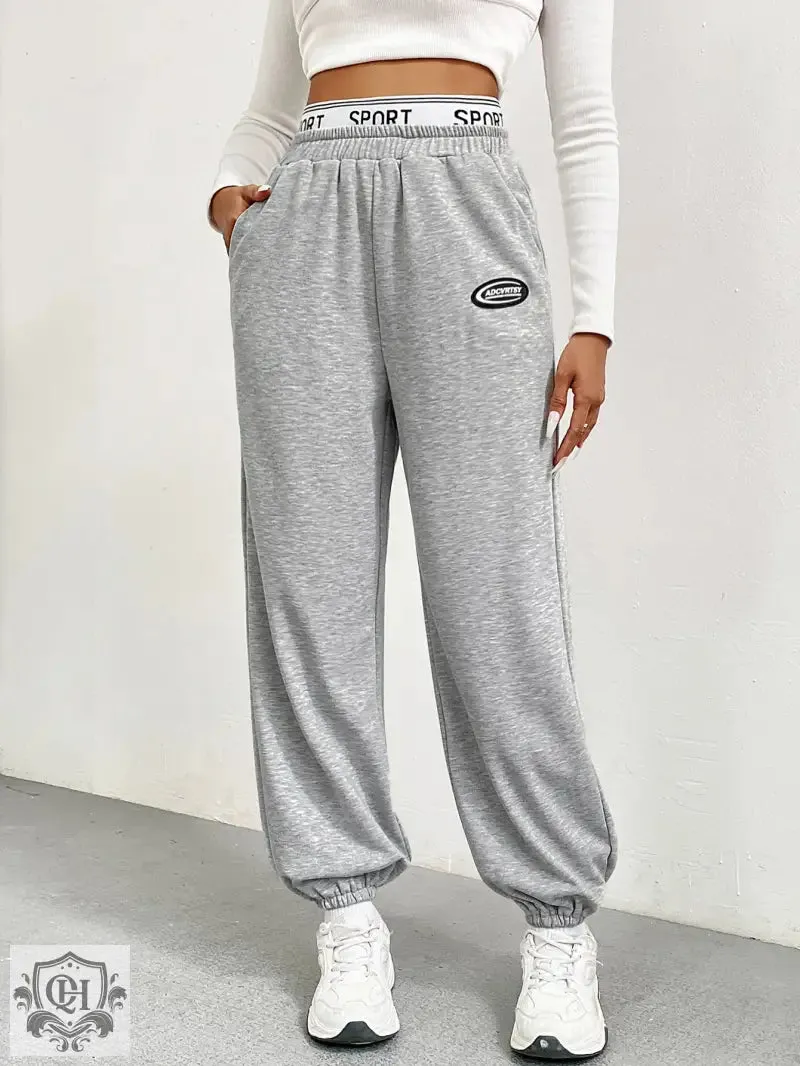 Gray Sweatpants with Pockets