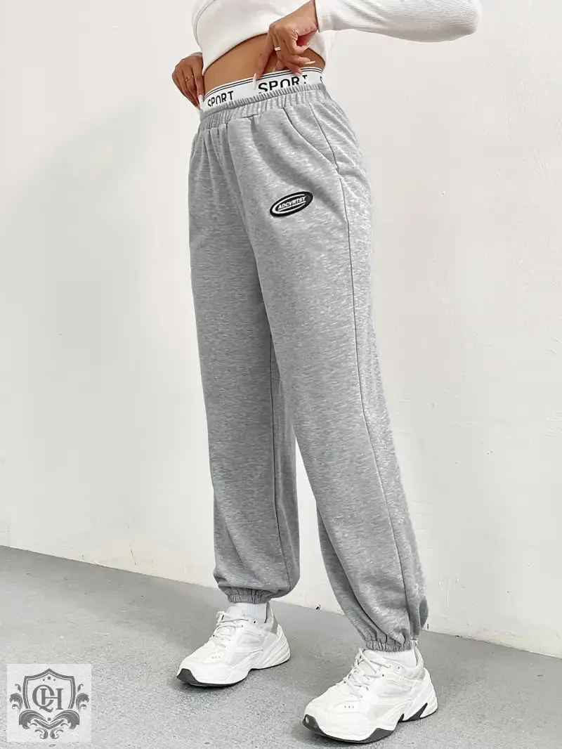 Gray Sweatpants with Pockets