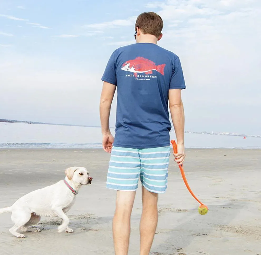 Green Dog: Long Sleeve T-Shirt - White (S)
