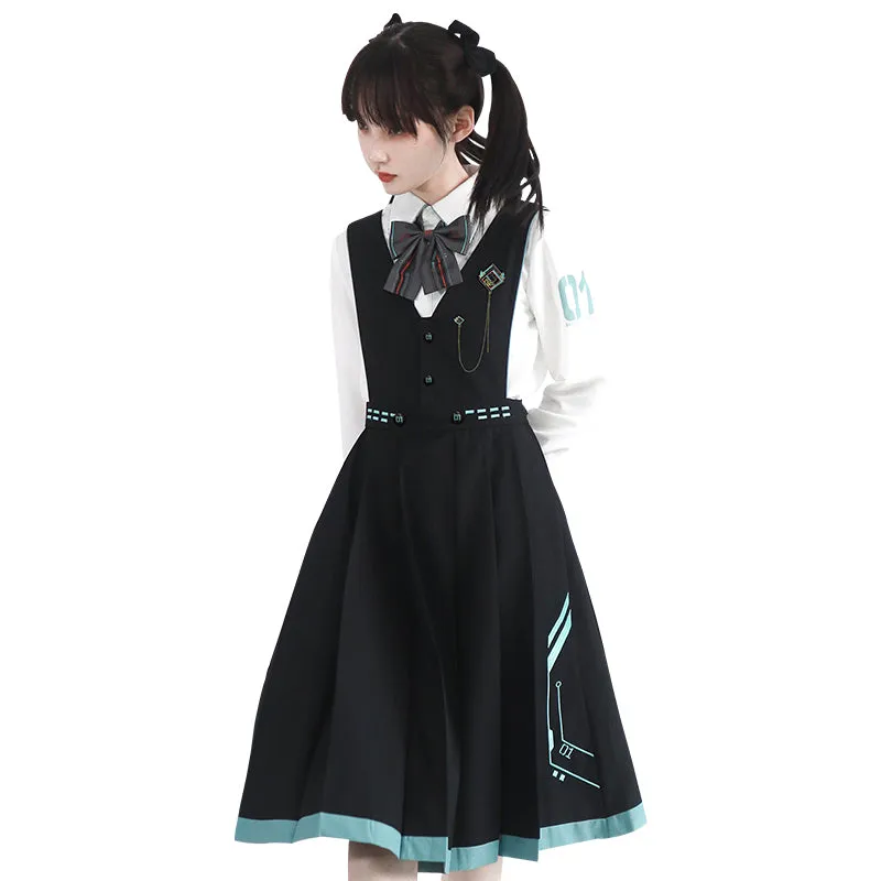 Hatsune Miku - Amahakawa x Hatsune Miku - Overall Skirt