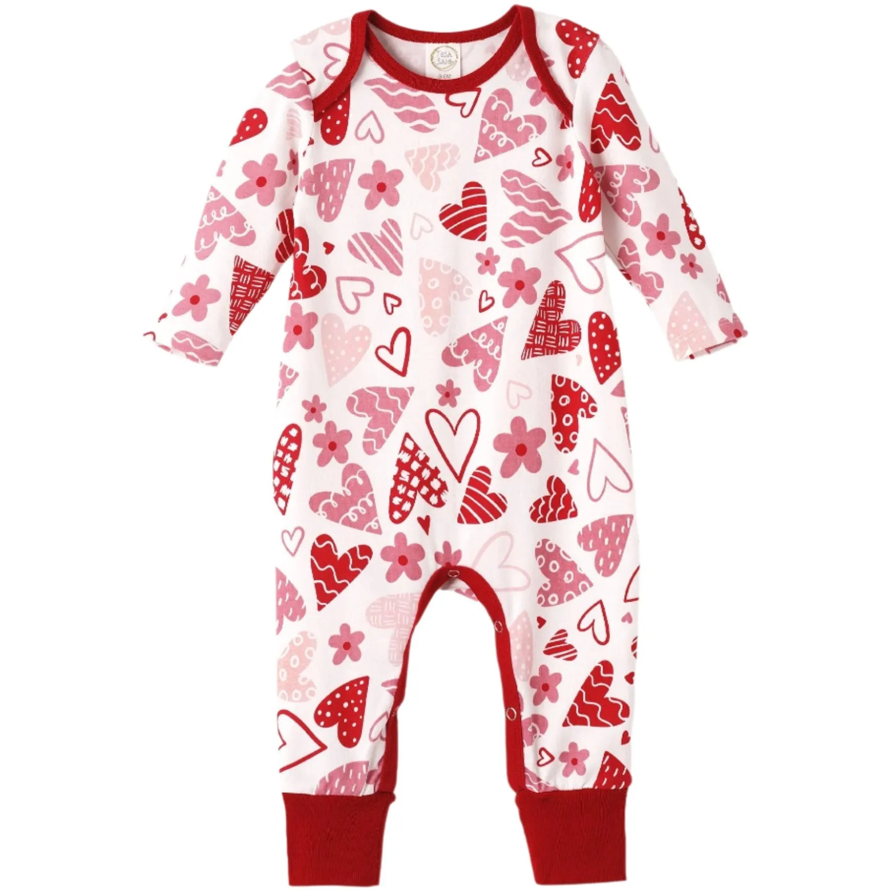 Hearts Valentine Romper
