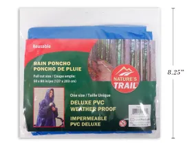 Heavy Duty Pvc Rain Poncho