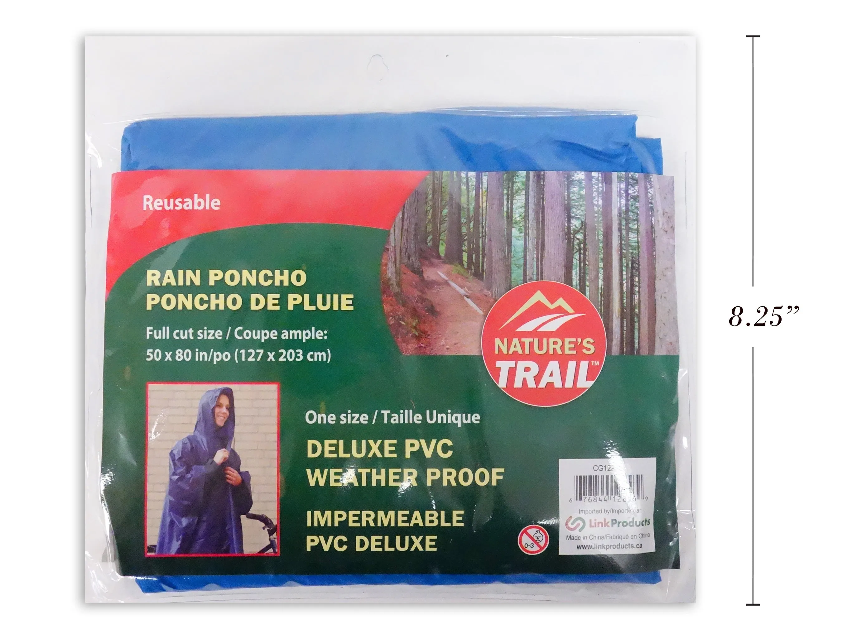 Heavy Duty Pvc Rain Poncho