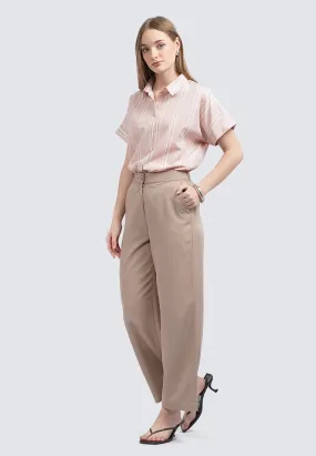 High Waist Loose Straight Pants