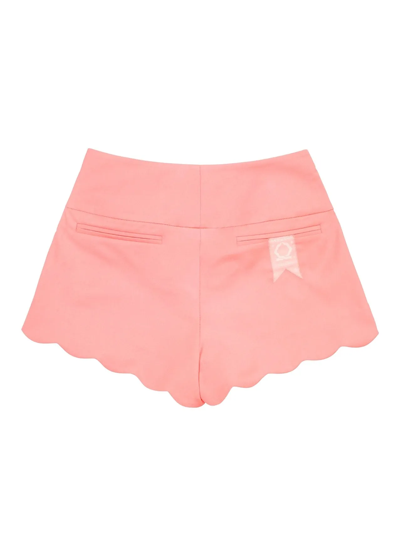 High Waist Petal Design Shorts