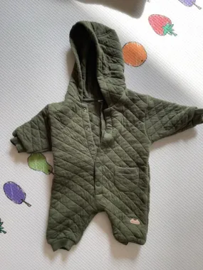 hooded one-piece