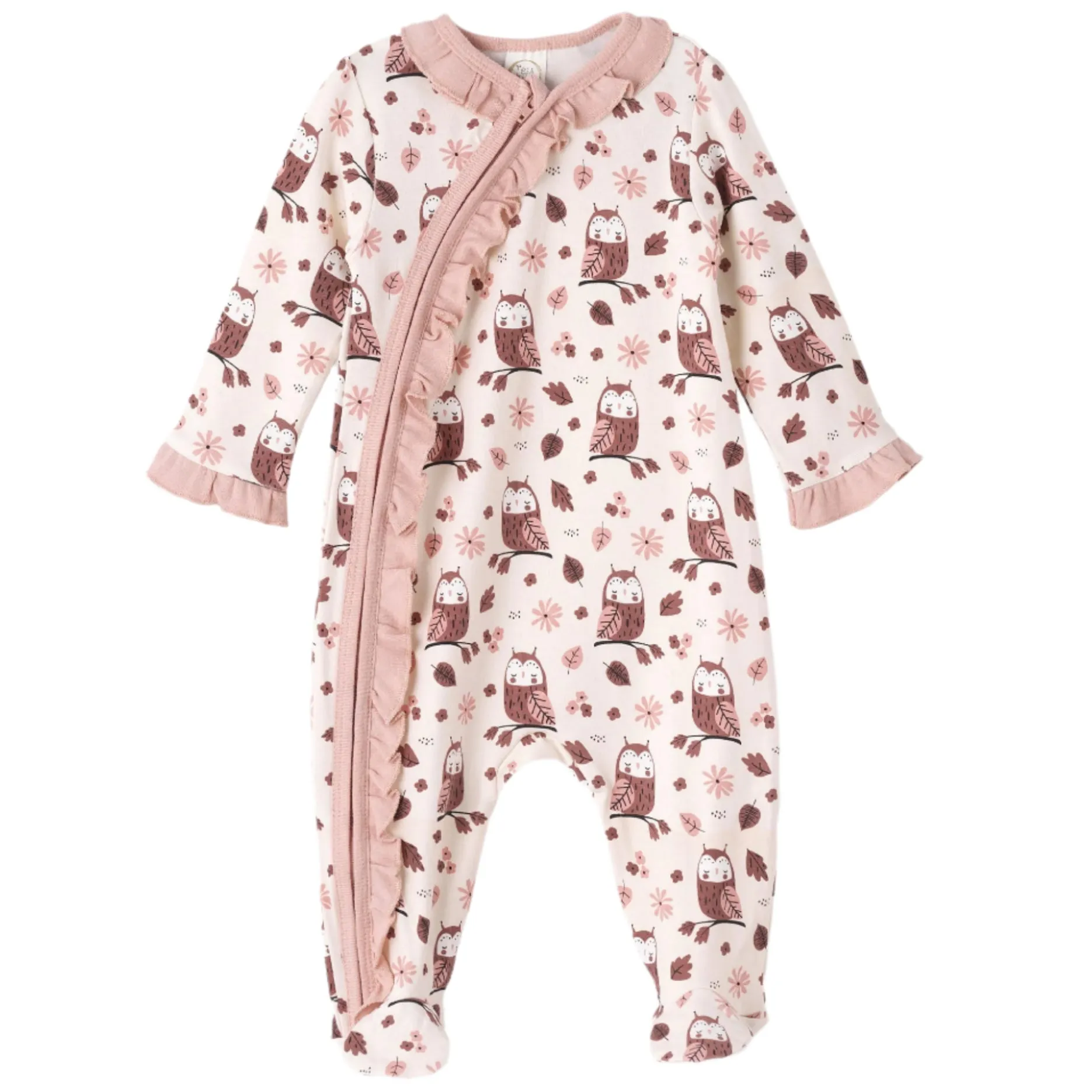 Hootie Bamboo Zipper Romper
