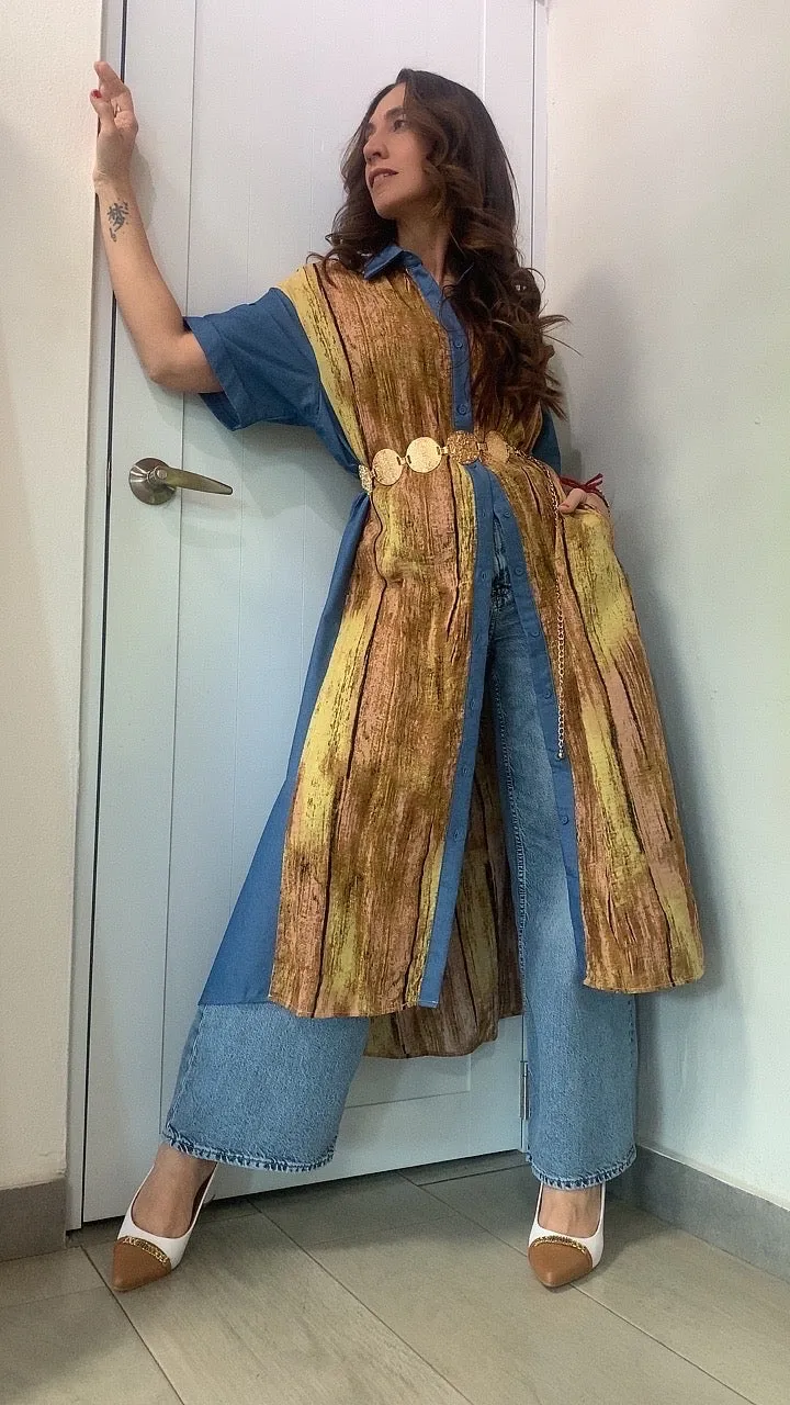 Inmortal Denim Shirt Dress