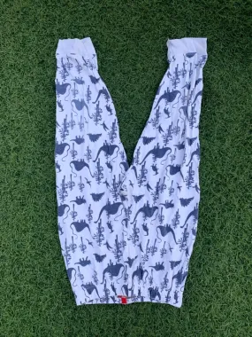John Lewis blue and white joggers size 5years