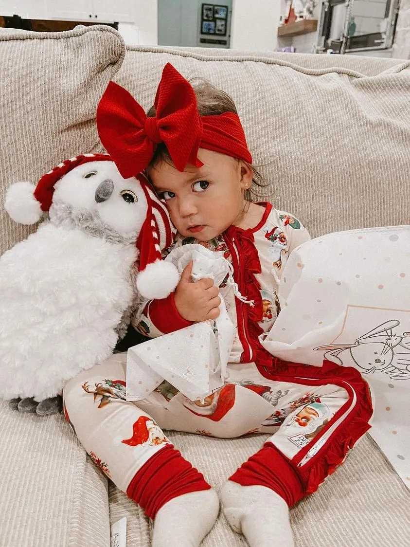 Jolly Old St. Nick 2023 | Ruffle Bamboo Zippy | Discontinued Style
