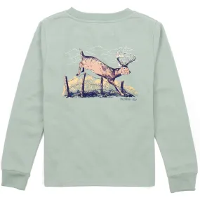 Jumping Buck Logo Pocket Tee