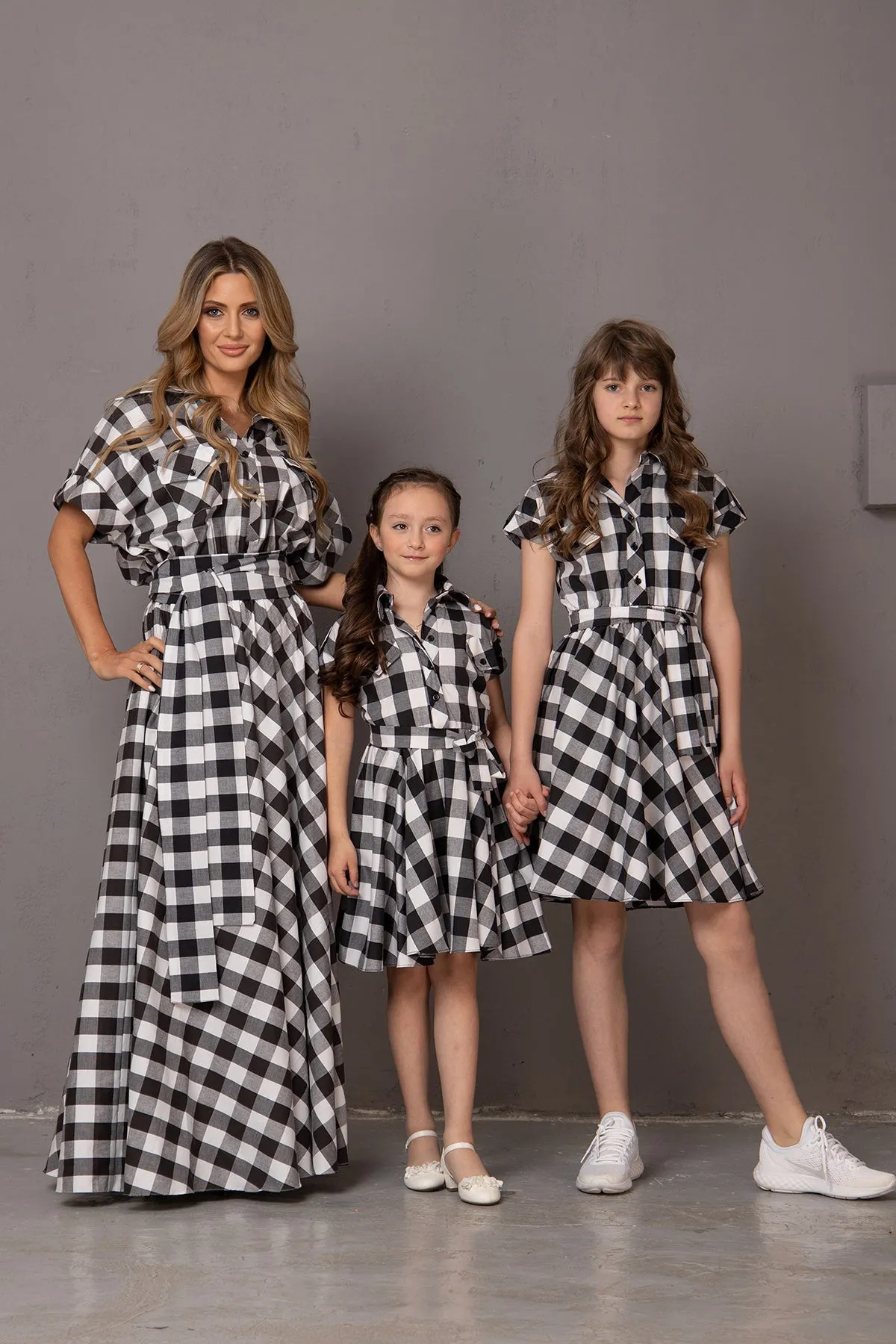 JUNIOR GIRL TARTAN DRESS