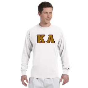 Kappa Alpha Champion Long-Sleeve Tee - Champion CC8C - TWILL