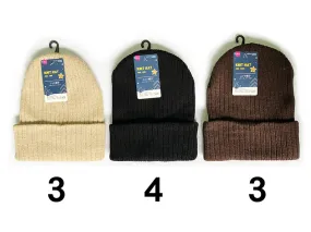 Knit hat -kids-31rib-