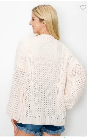 Light Blush Spring Sweater