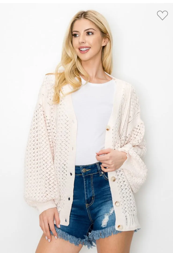 Light Blush Spring Sweater