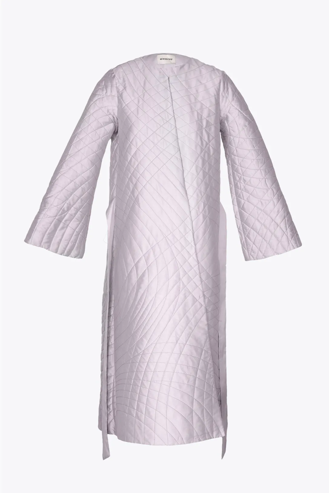 lilac moonpath quilted coat