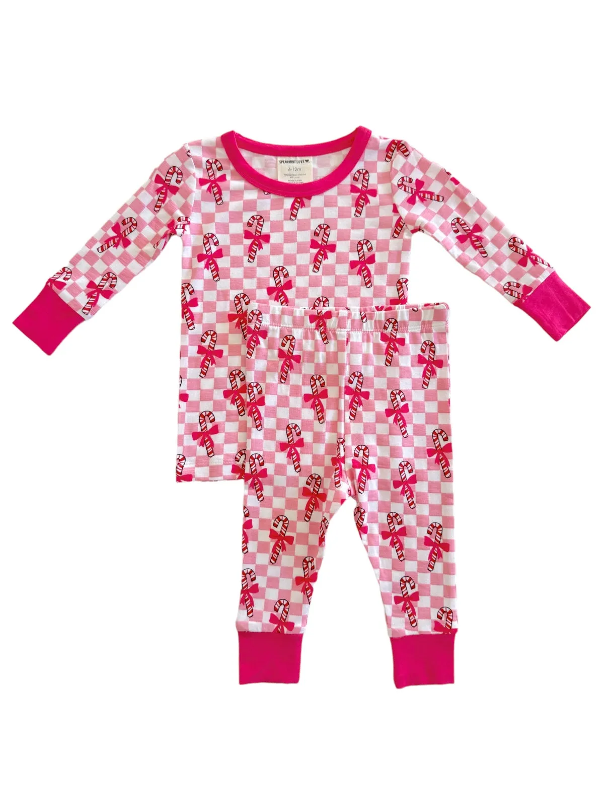 Long Sleeve 2-Piece Set, Cotton Candy Candy Cane