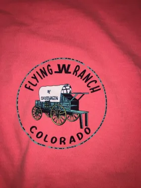 Long Sleeve Neon Coral T-Shirt