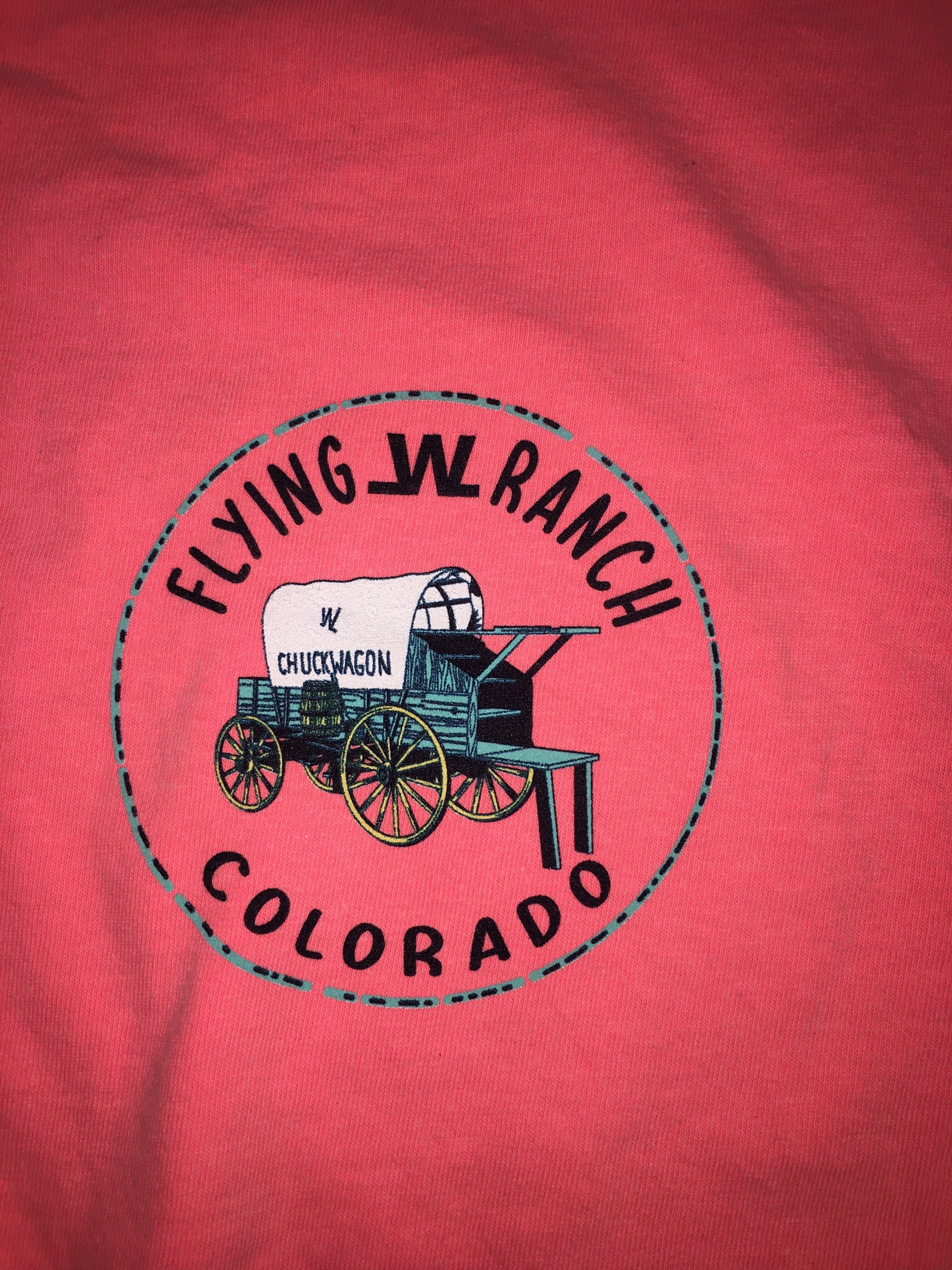 Long Sleeve Neon Coral T-Shirt