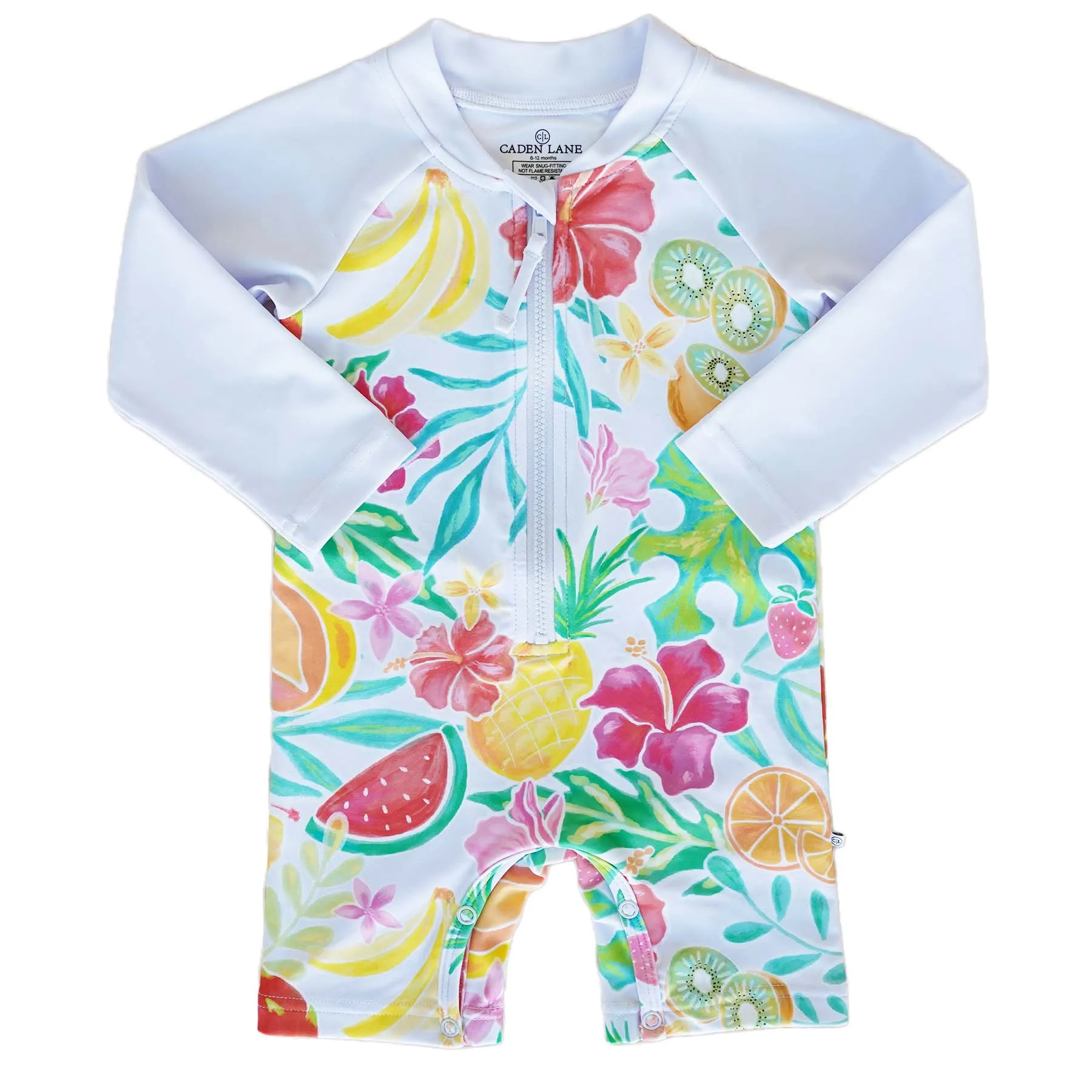 Long Sleeve Rash Guard Swim Romper Shortie | All Prints
