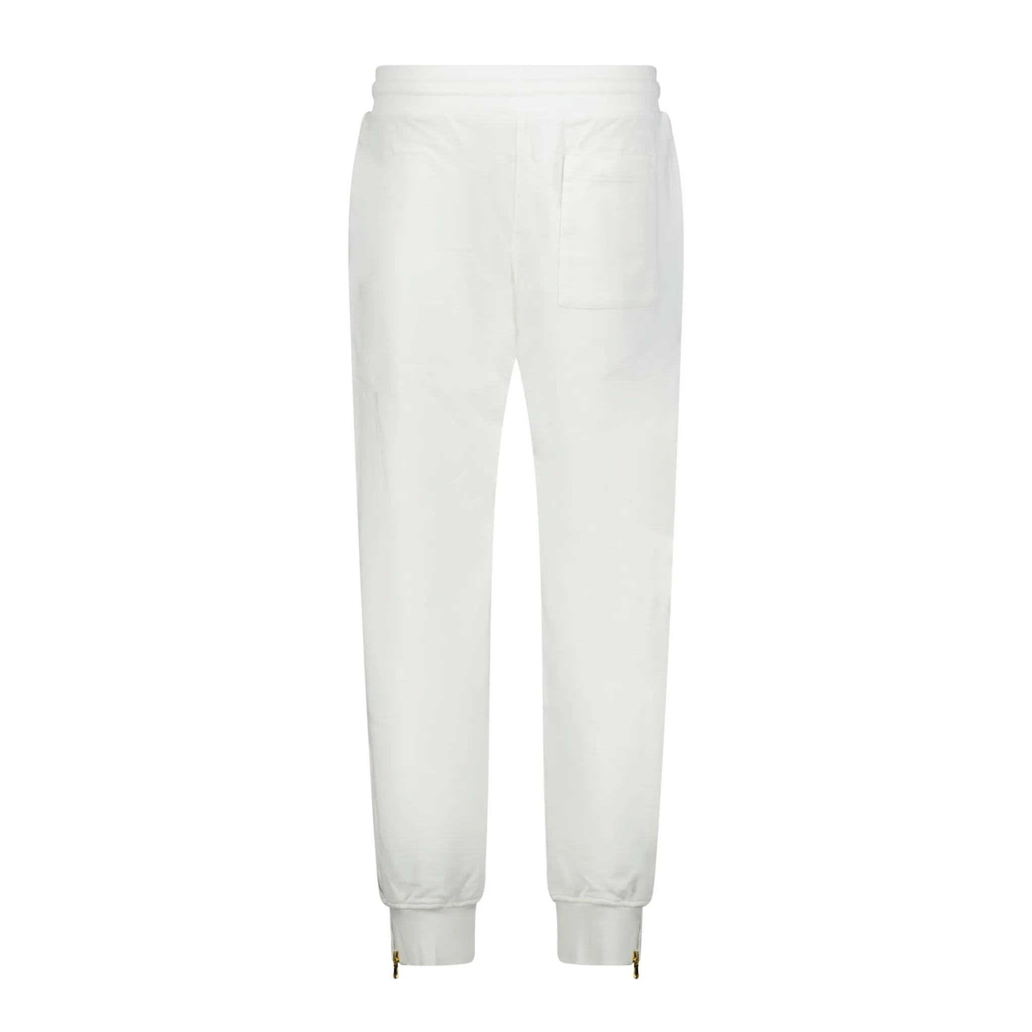 Loopback Diamond Logo Sweatpants White