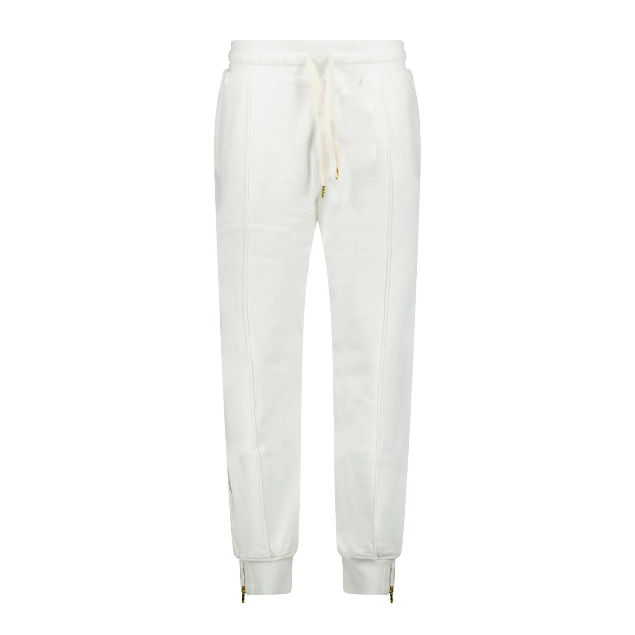 Loopback Diamond Logo Sweatpants White