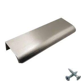 M4TEC Alva Bar Pull Handle Brushed Stainless Steel Effect VD3